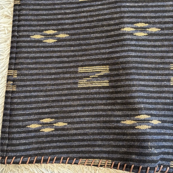 Vintage Lauren Ralph Lauren Navajo Wrap Style Wool Skirt - Picture 2 of 9